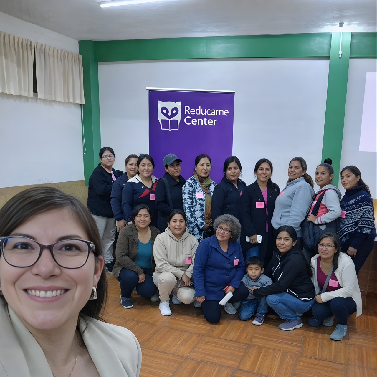 Reducame Center en actividad de campo